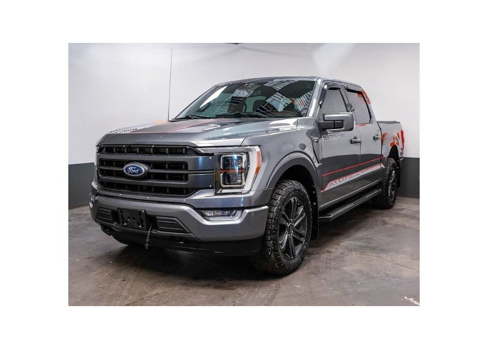 Ford F150 Lariat Sport V8 5.0L SuperCrew - 2021 - Toit pano - Caméra de recul - Flexfuel