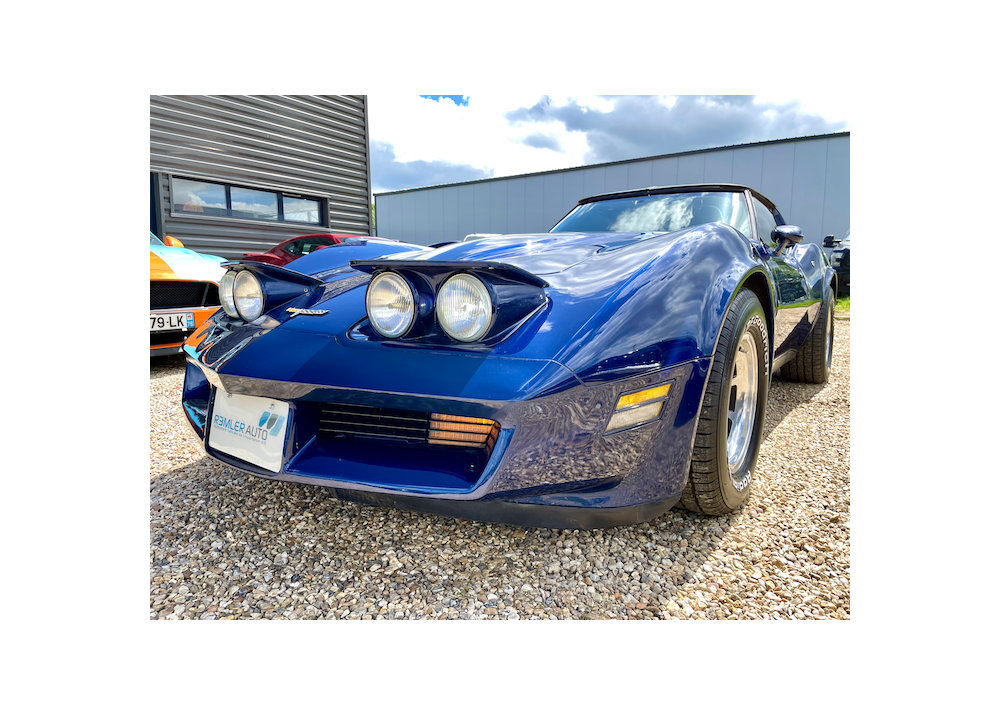 * VENDU * - Chevrolet Corvette C3 V8 351ci de 1980 - Carburateur Holley - TTOP en verre - EN FRANCE