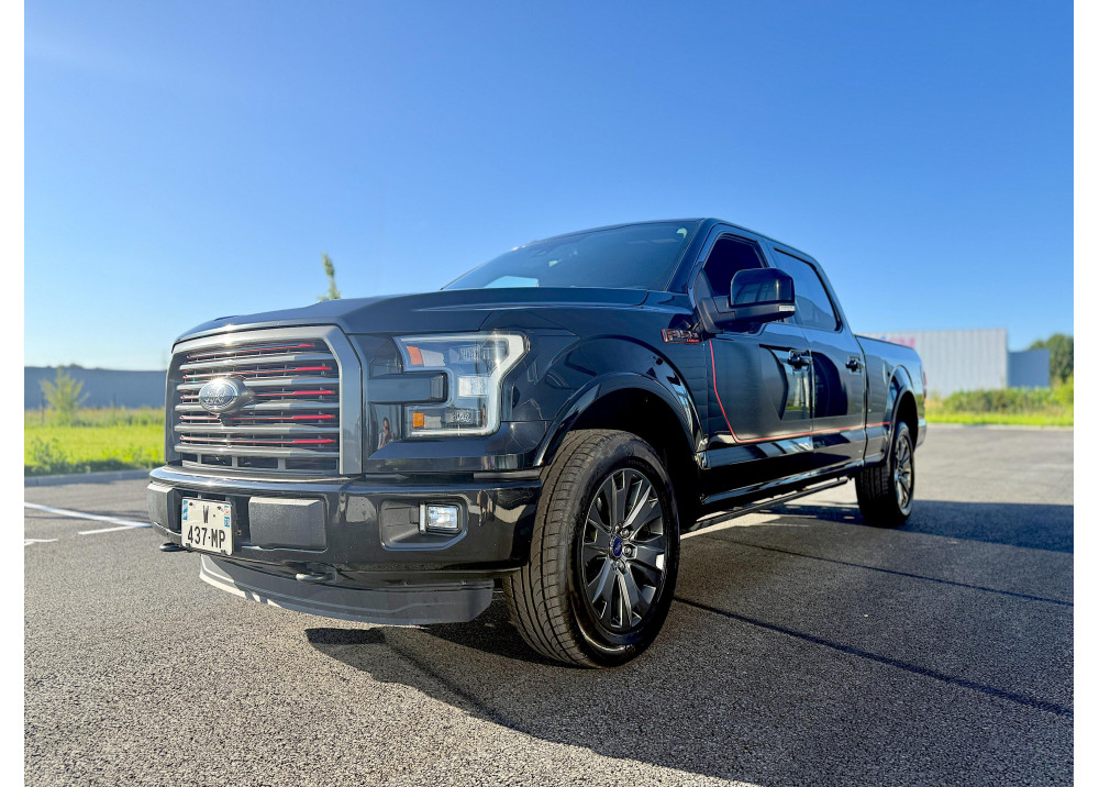 * VENDU * - Ford F150 Lariat Sport V8 5.0L SuperCrew 2016 - FlexFuel - Toit pano